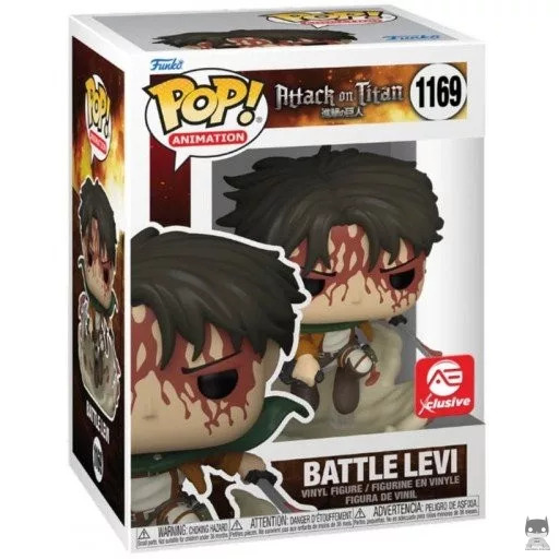 Figurine Funko POP Levi Bataille (Bloody) (Funkoween 2022)