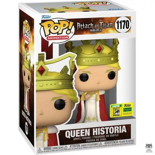 Figurine Funko POP Reine Historia (L'attaque des Titans (SNK))