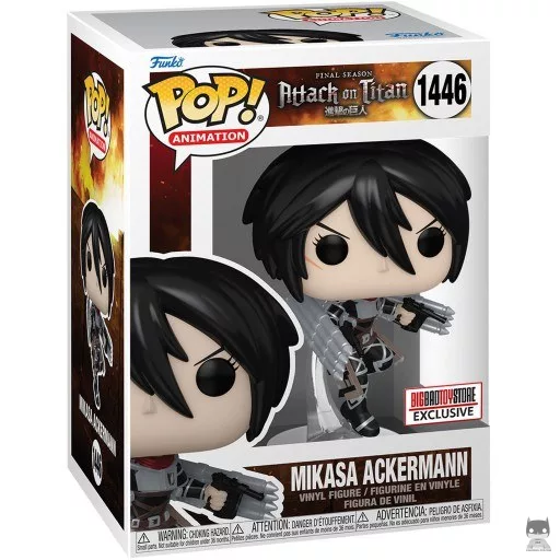 Figurine Funko POP Mikasa Ackermann (Metallic) (Metallic)