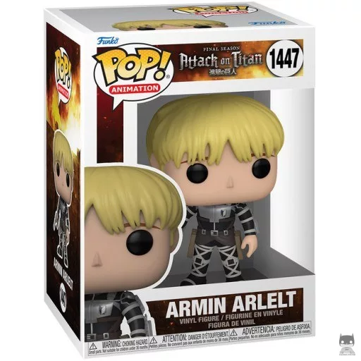 Figurine Funko POP Armin Arlelt (L'attaque des Titans (SNK))