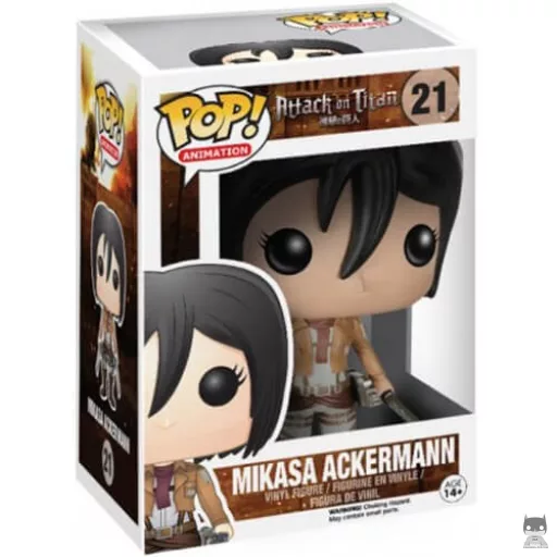 Figurine Funko POP Mikasa Ackerman (L'attaque des Titans (SNK))