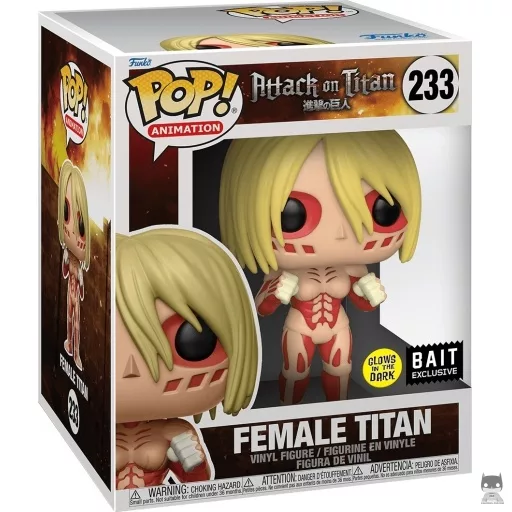 Figurine Funko POP Titan Féminin (Glow in the Dark) (L'attaque des Titans (SNK))