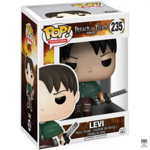 Figurine Funko POP Levi (L'attaque des Titans (SNK))