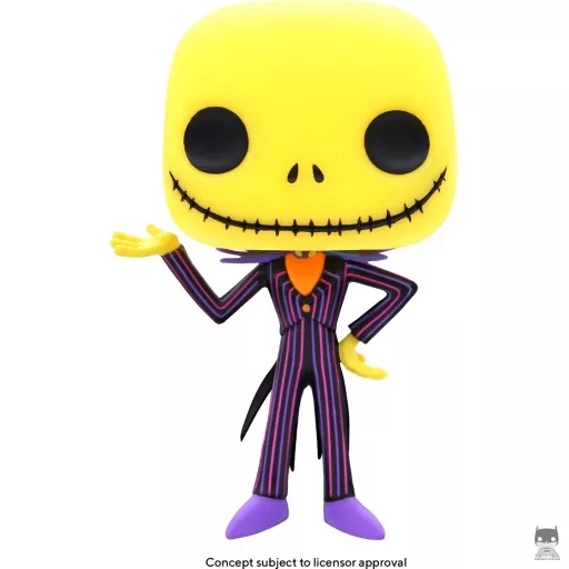 Figurine Funko POP Jack Skellington (Blacklight) (Exclusive)