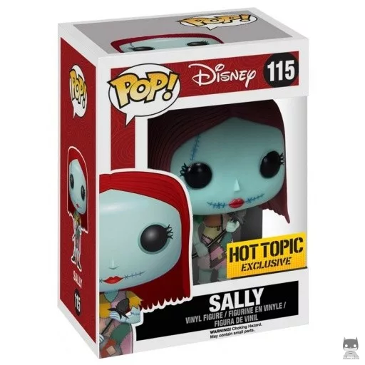 Figurine Funko POP Sally tenant Chardon (L'Etrange Noël de M. Jack)