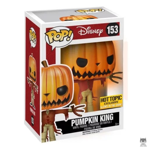 Figurine Funko POP Jack Skellington en roi des Citrouilles (L'Etrange Noël de M. Jack)