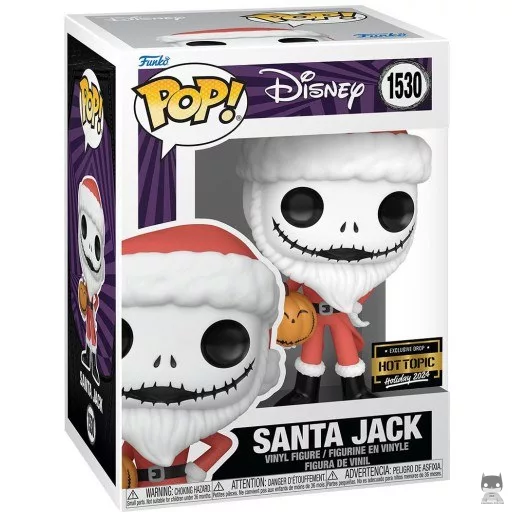 Figurine Funko POP Jack Père Noël (Hot Topic)