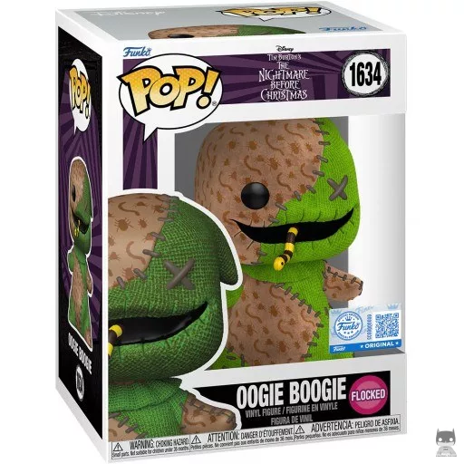 Figurine Funko POP Oogie Boogie (Flocked) (L'Etrange Noël de M. Jack)