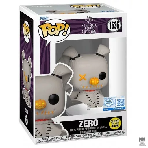 Figurine Funko POP Zero (Glow in the Dark) (L'Etrange Noël de M. Jack)