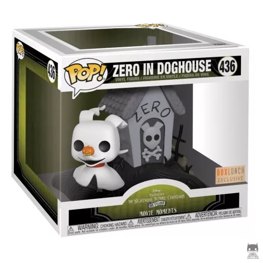 Figurine Funko POP Zero dans niche (L'Etrange Noël de M. Jack)
