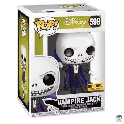 Figurine Funko POP Jack en Vampire (Metallic) (Metallic)