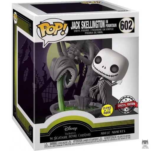Figurine Funko POP Jack Skellington dans Fontaine (Movie Moment)