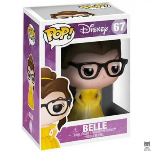 Figurine Funko POP Belle avec lunettes (Hot Topic)