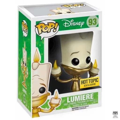 Figurine Funko POP Lumière (Glow in the Dark) (Hot Topic)