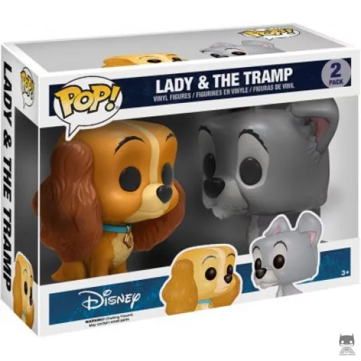 Figurine Funko POP Lady & Clochard (Pop! Vinyl)