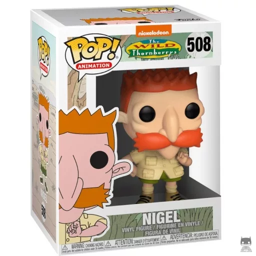 Figurine Funko POP Nigel Delajungle (La famille de la jungle)
