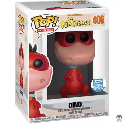 Figurine Funko POP Dino (Rouge) (Color variant)