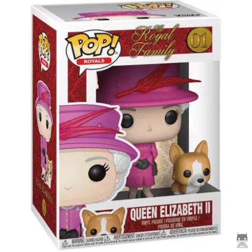 Figurine Funko POP Reine Elizabeth II (Pop! Vinyl)