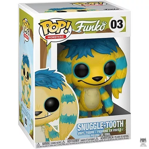 Figurine Funko POP Snuggle-Tooth (Jaune) (La Forêt de Wetmore)