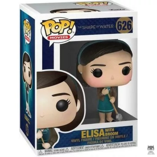 Figurine Funko POP Elisa avec Balai (La Forme de l'eau)