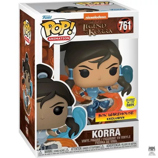 Figurine Funko POP Korra (Glow in the Dark) (Metallic)