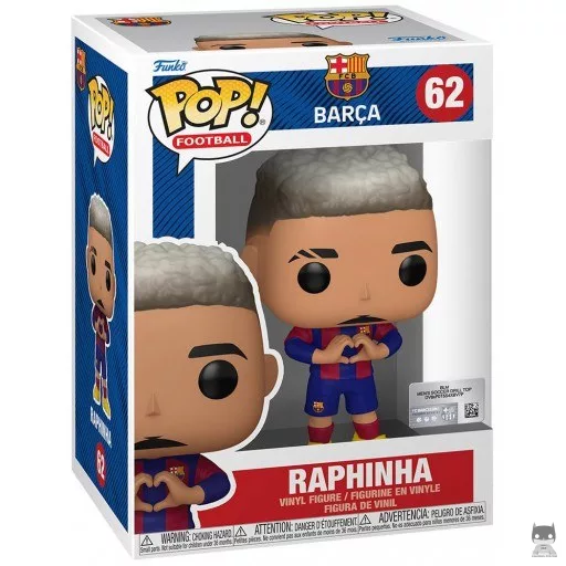 Figurine Funko POP Raphinha (FC Barcelone) (Pop! Vinyl)