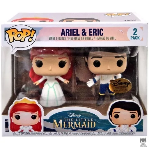 Figurine Funko POP Ariel & Eric Mariage (Pop! Vinyl)