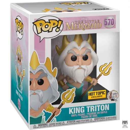 Figurine Funko POP Roi Triton (Hot Topic)