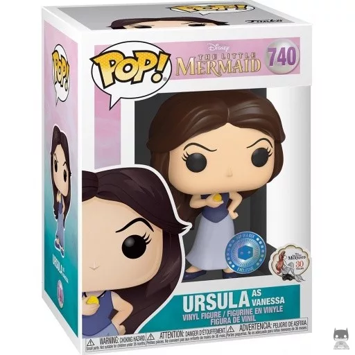 Figurine Funko POP Ursula en Vanessa (La Petite Sirène)