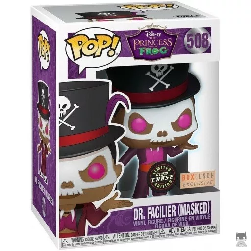 Figurine Funko POP Dr. Facilier avec masque (Chase) (Dr. Facilier)