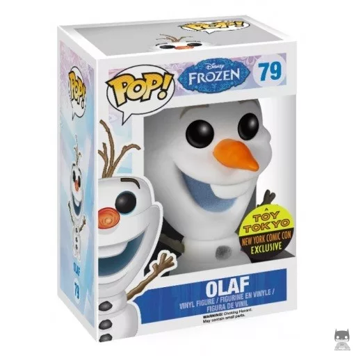 Figurine Funko POP Olaf (Flocked) (La Reine des Neiges)