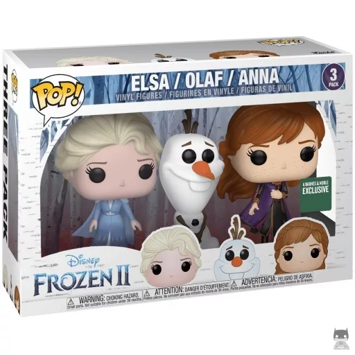Figurine Funko POP Elsa, Olaf & Anna (Pop! Vinyl)