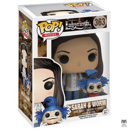 Figurine Funko POP Sarah avec Worm (Labyrinthe)
