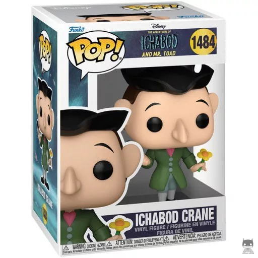 Figurine Funko POP Ichabod Crane (Le Crapaud et le Maître d'école)