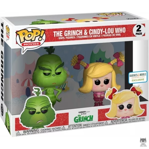 Figurine Funko POP Le Grinch & Cindy-Lou Who (Pop! Vinyl)