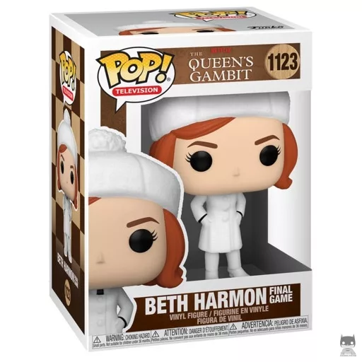 Figurine Funko POP Beth Harmon tenue de la finale (Le jeu de la Dame)