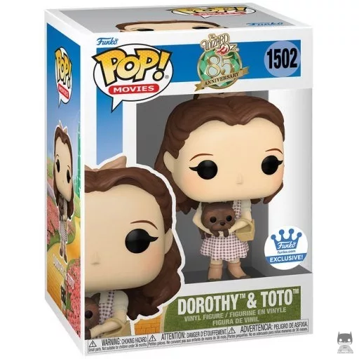 Figurine Funko POP Dorothy & Toto (Le Magicien d'Oz)