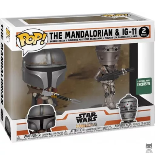 Figurine Funko POP Le Mandalorien & IG-11 (2-Pack) (Le Mandalorien (Star Wars))