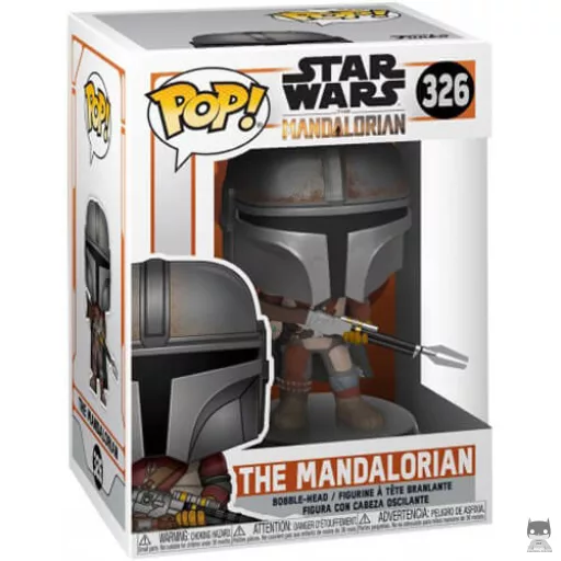 Figurine Funko POP Le Mandalorien (Bobble head)