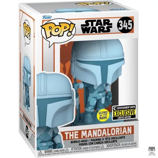 Figurine Funko POP Le Mandalorien (Glow in the Dark)