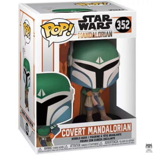 Figurine Funko POP Le Mandalorien Casqué (Bobble head)
