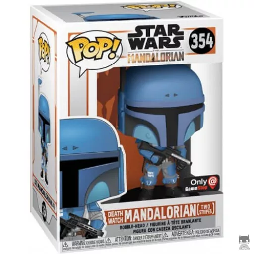 Figurine Funko POP Le Mandalorien Death Watch (Two Stripes) (Le Mandalorien (Star Wars))
