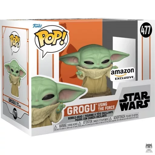 Figurine Funko POP Grogu utilisant la Force (Le Mandalorien (Star Wars))