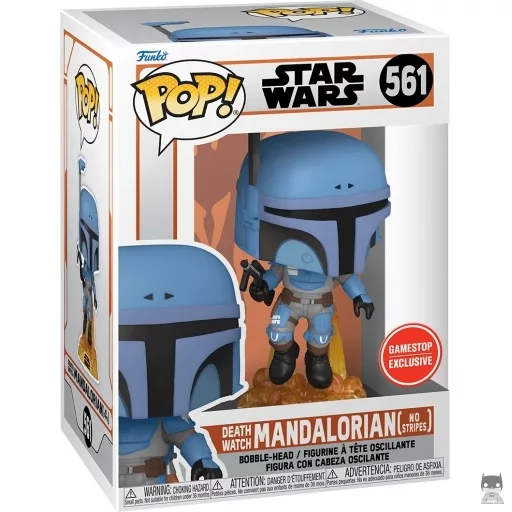 Figurine Funko POP Death Watch Mandalorian (No Stripes) (GameStop)