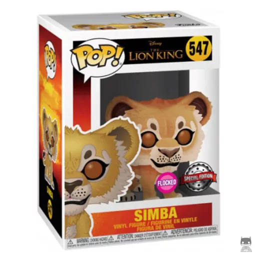 Figurine Funko POP Simba (Flocked) (Flocked)