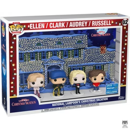 Figurine Funko POP Ellen, Clark, Audrey & Russell (Exclusive)
