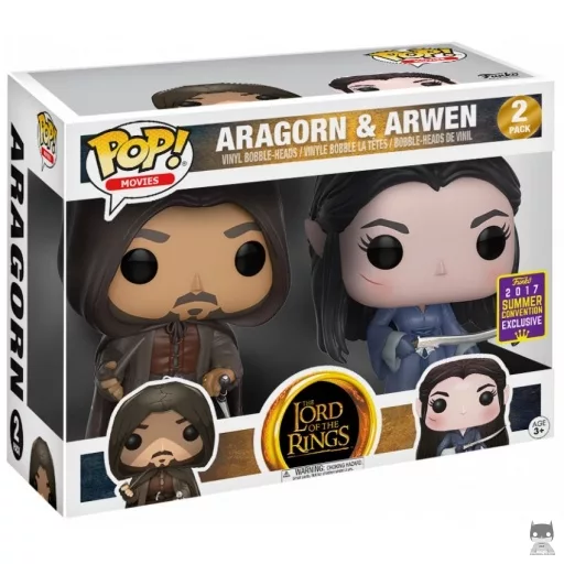 Figurine Funko POP Aragorn & Arwen (Pop! Vinyl)