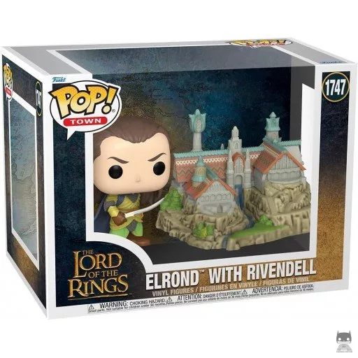 Figurine Funko POP Lord Elrond avec Fondcombe (Elrond)