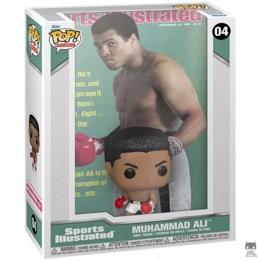 Figurine Funko POP Sports Illustrated Cover : Mohamed Ali (Légendes du Sport)