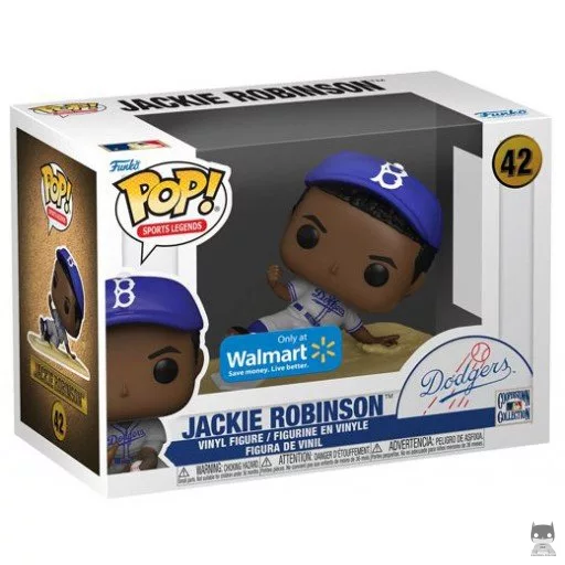 Figurine Funko POP Jackie Robinson (Brooklyn Dodgers) (Exclusive)
